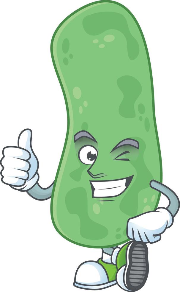 Enterobacteriaceae Cartoon character vector