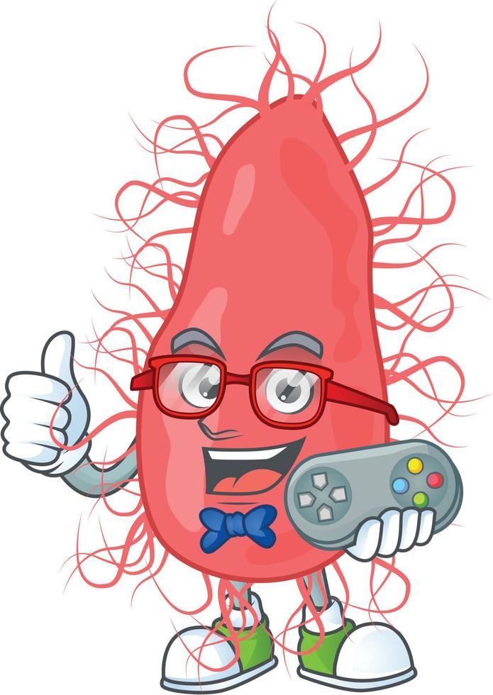 Escherichia Cartoon character vector