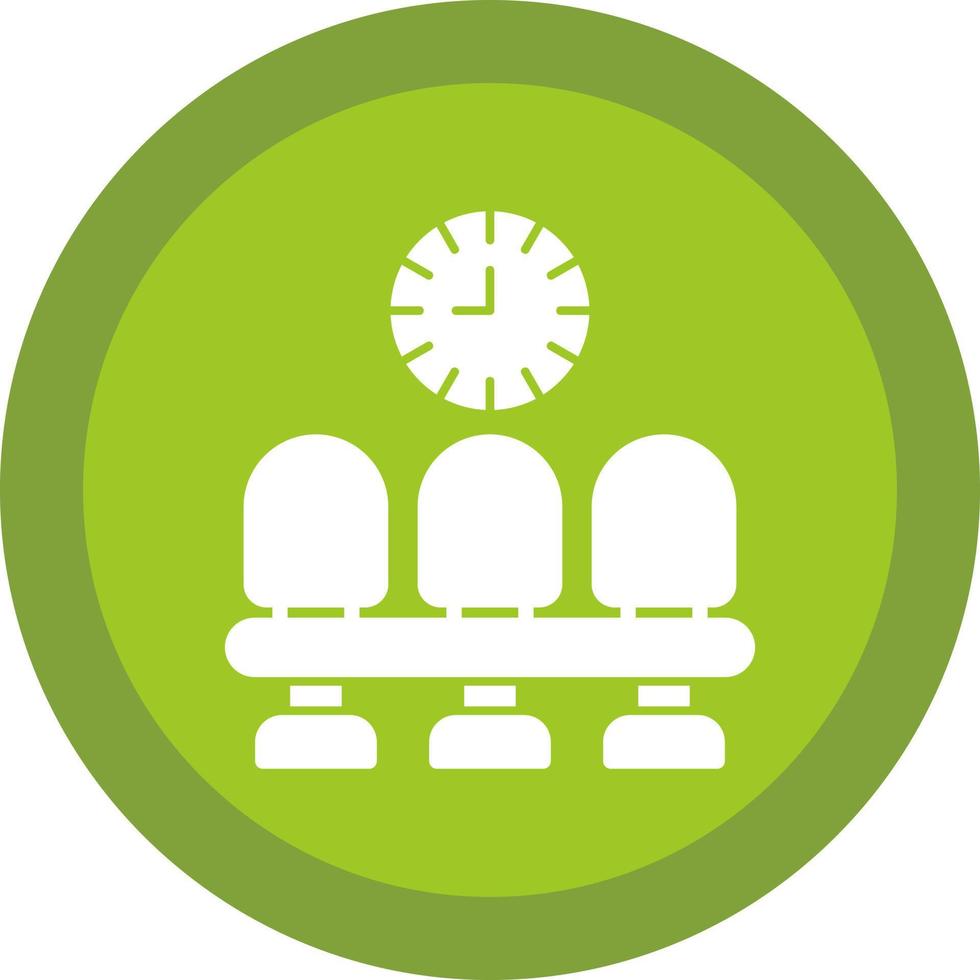 Waiting Room Vector Icon Design