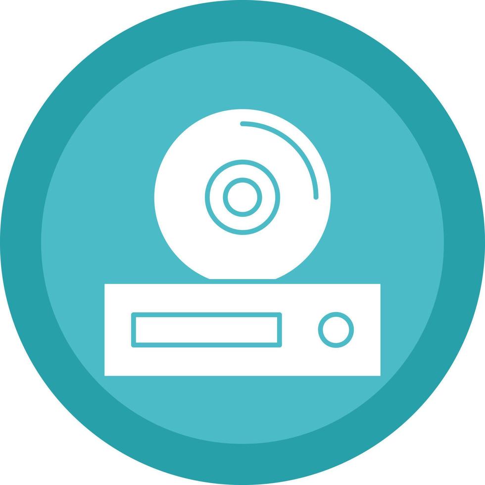 diseño de icono de vector de dvd