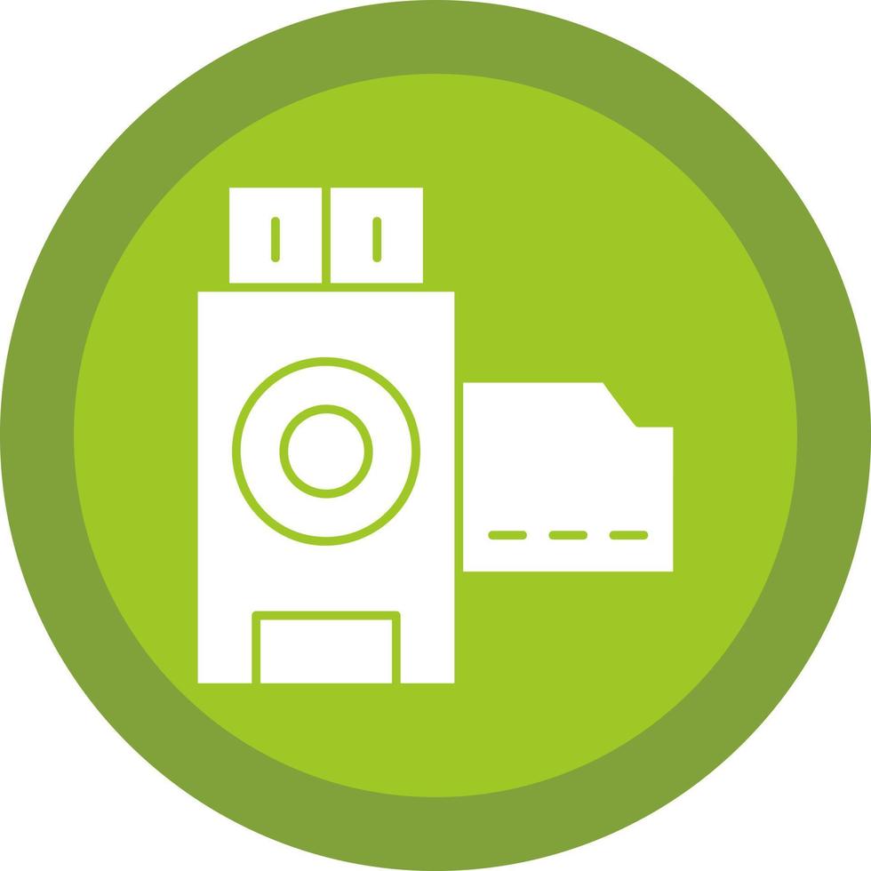 Camera Roll Vector Icon Design