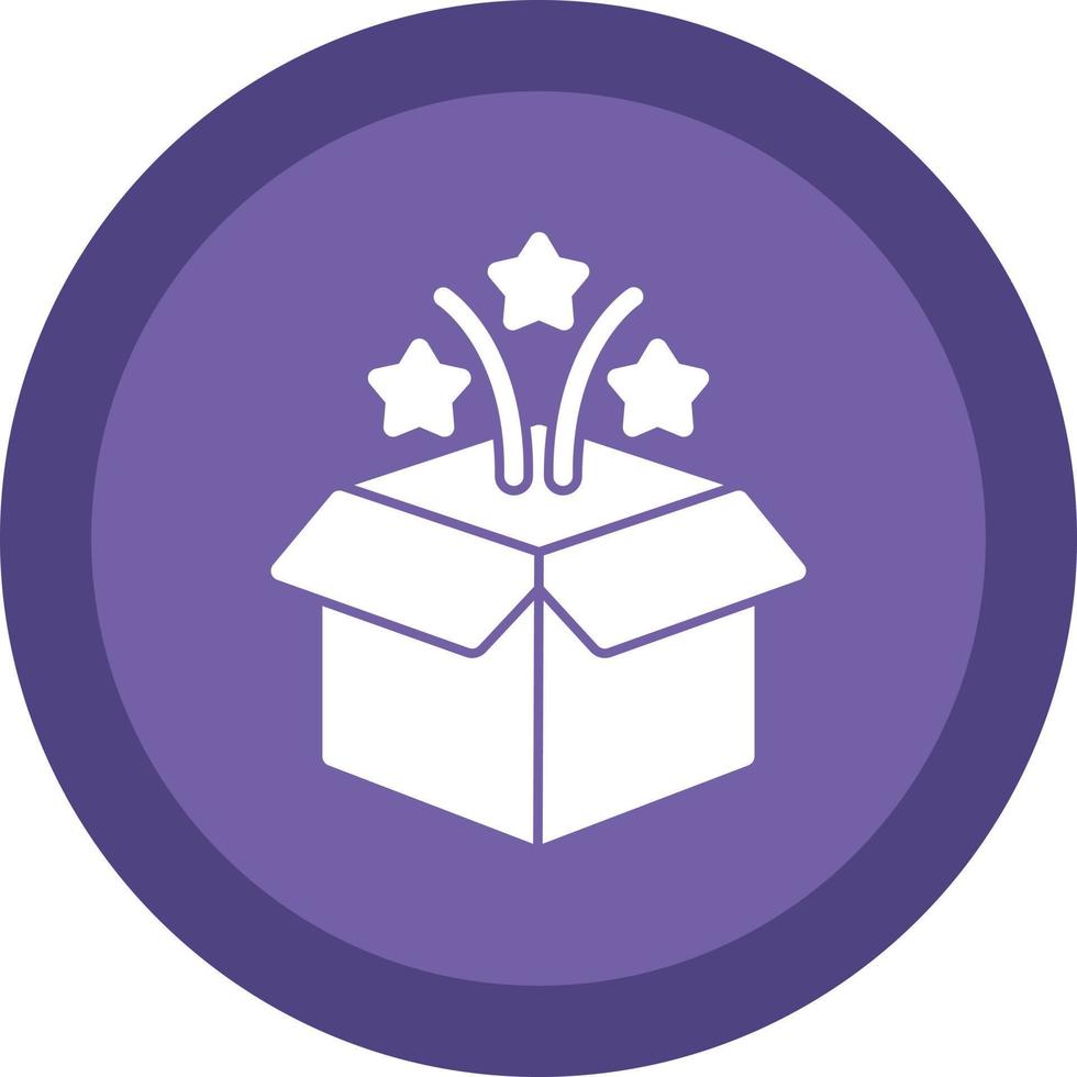 Magic Box Vector Icon Design