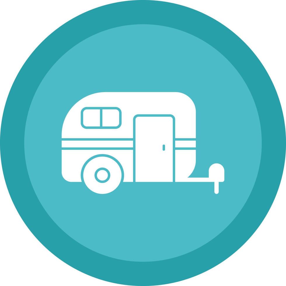Caravan Vector Icon Design