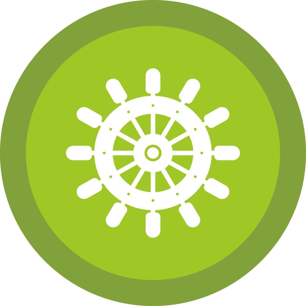 Rudder Vector Icon Design