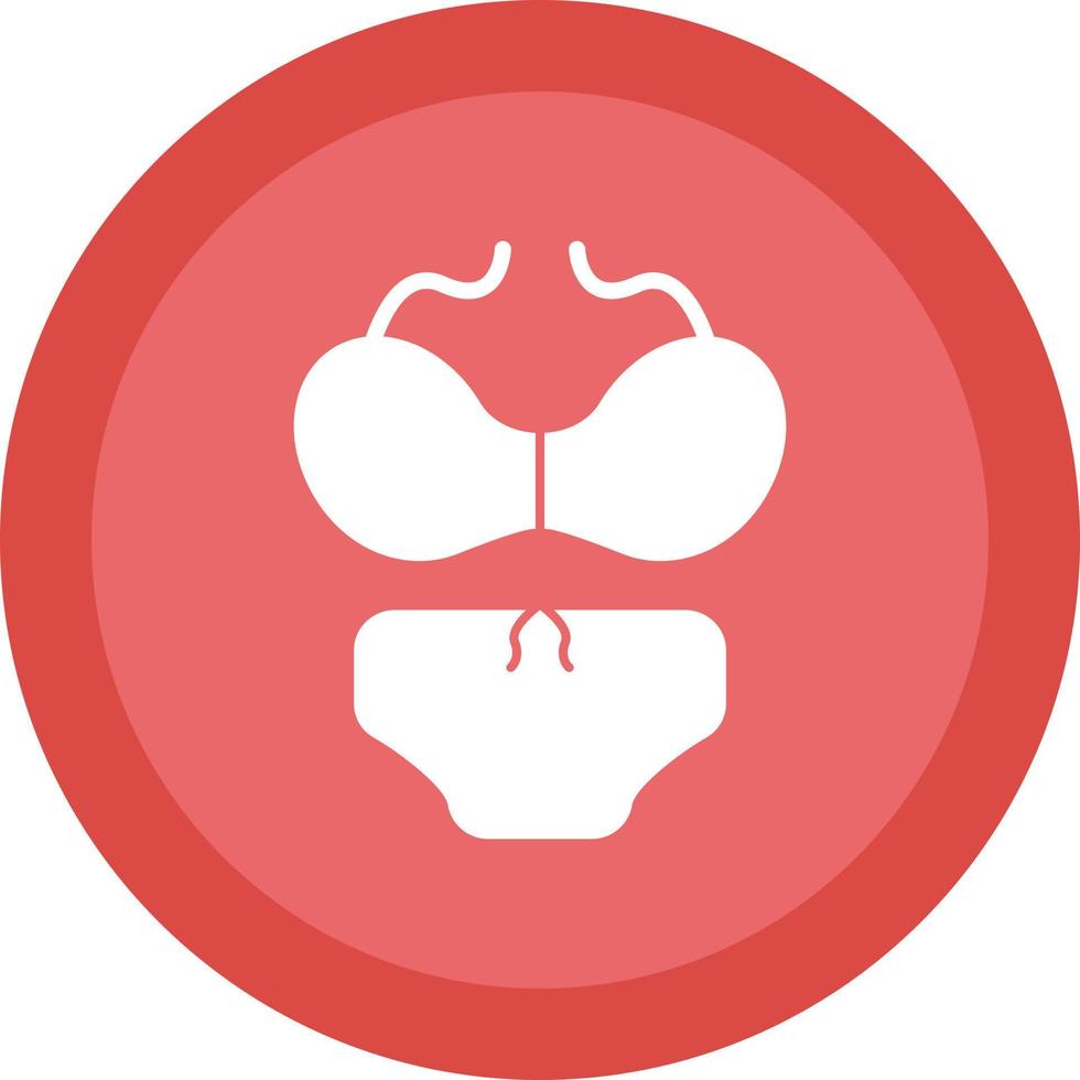 Swimsuit Vector Icon Design