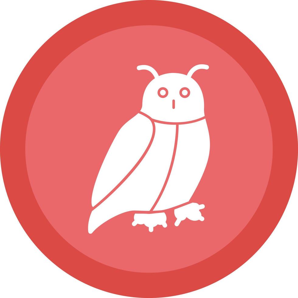 Owl Vector Icon Design