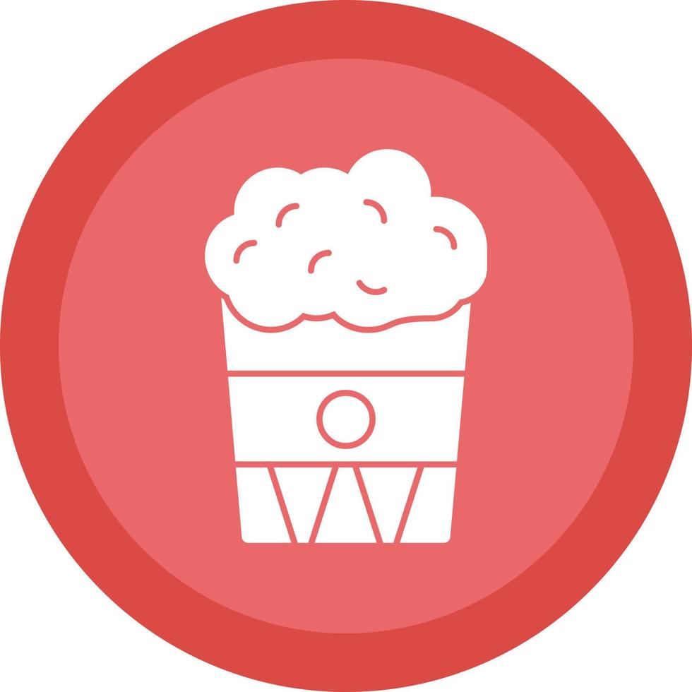 Popcorn Vector Icon Design