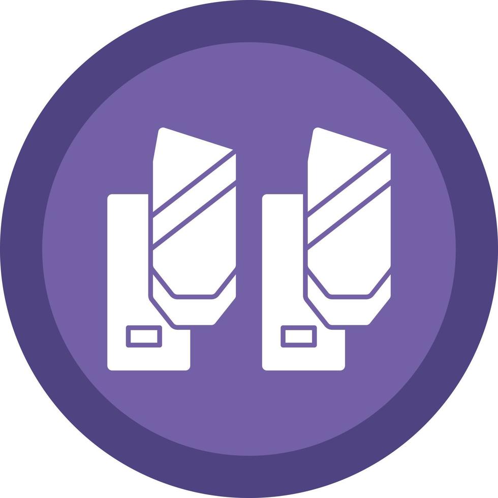 Shin Guards Vector Icon Design