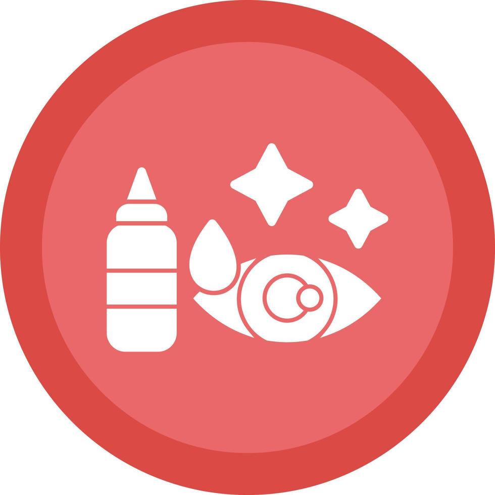 Artificial Tears Vector Icon Design