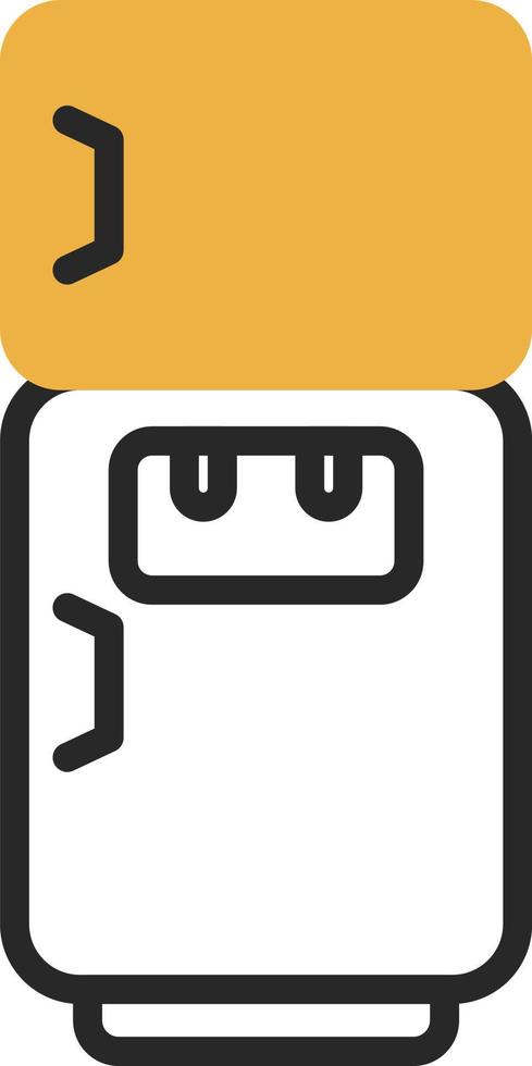 Fridge Vector Icon Design