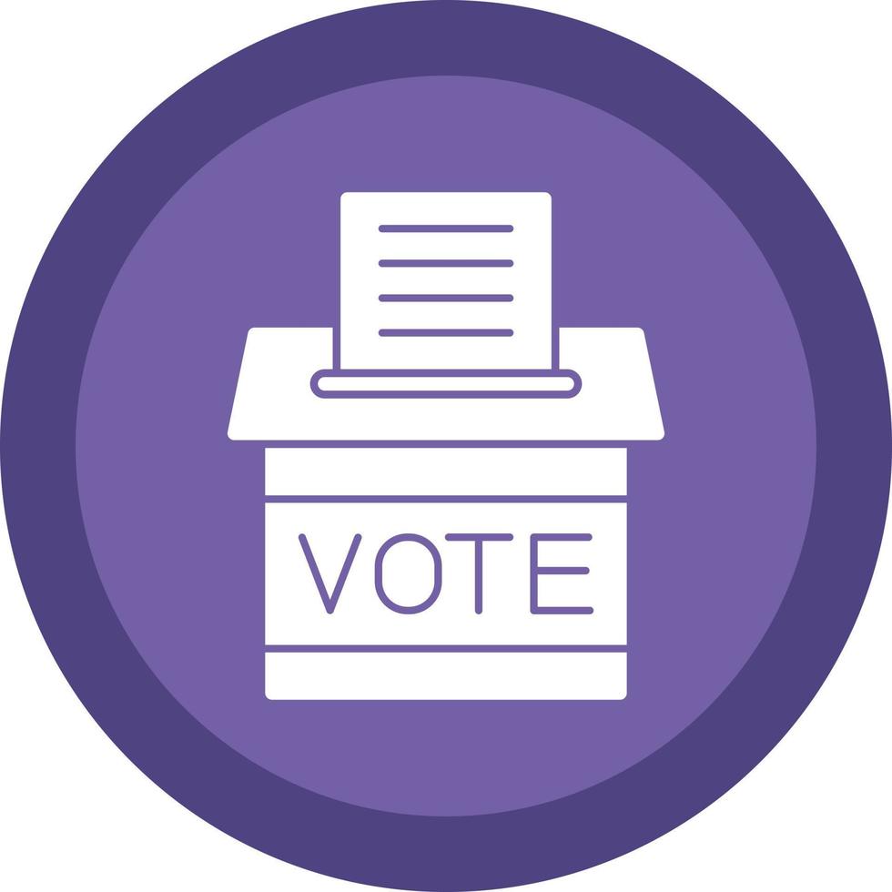 Vote Vector Icon Design