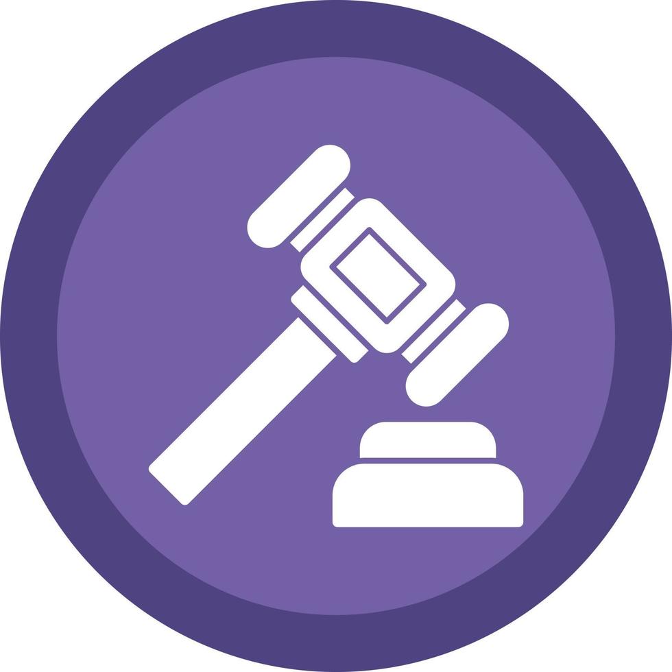 Law Vector Icon Design