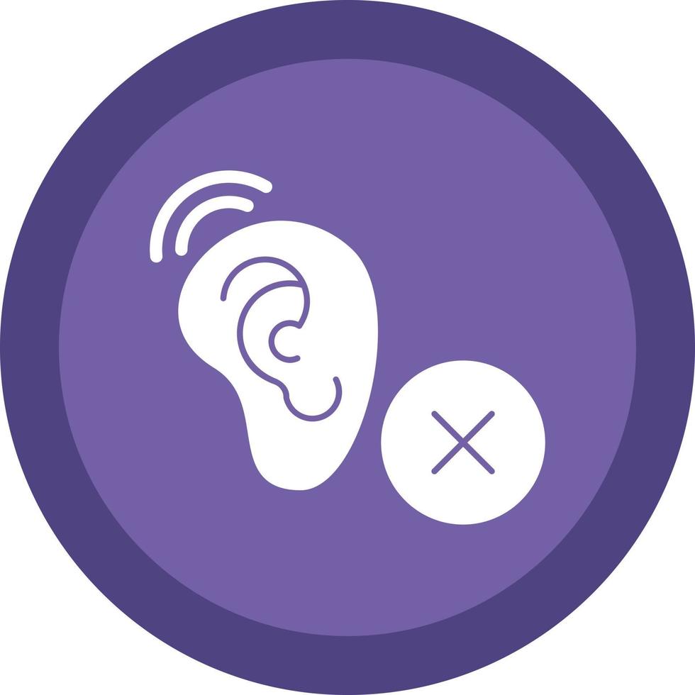 Deaf Vector Icon Design