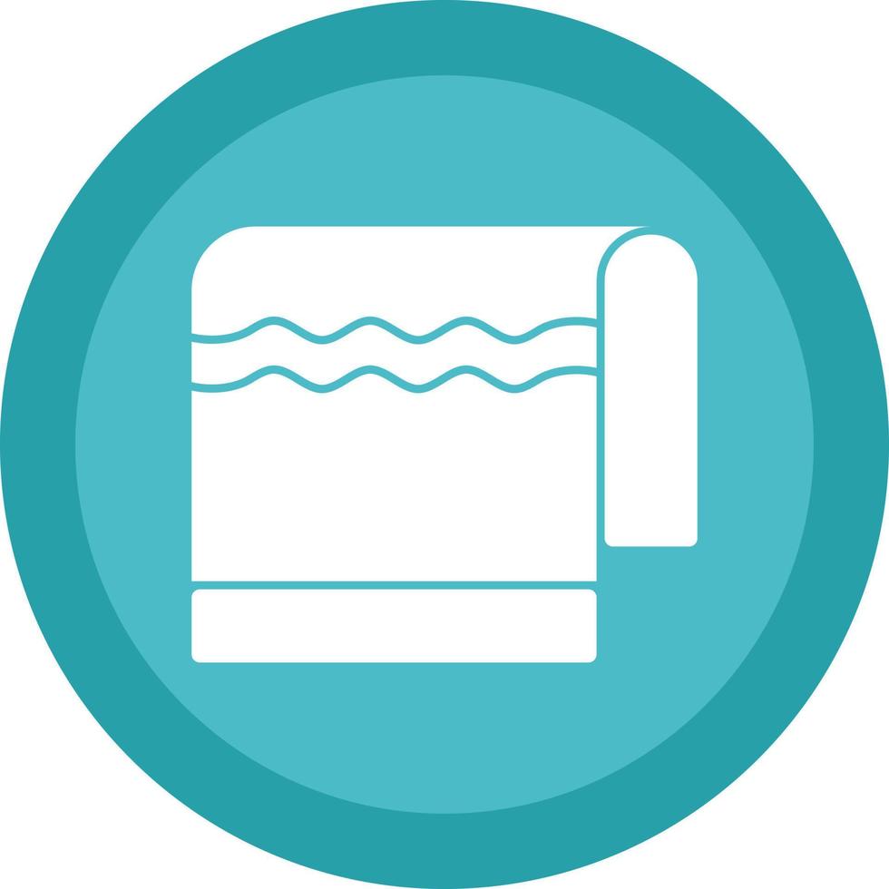 Towel Vector Icon Design