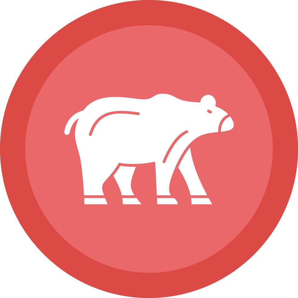 Bear Vector Icon Design