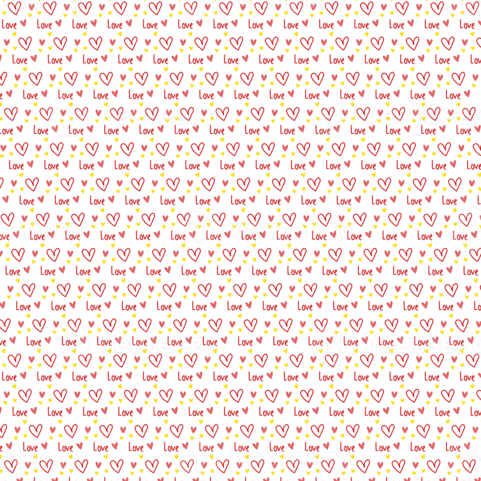 Heart pattern background png