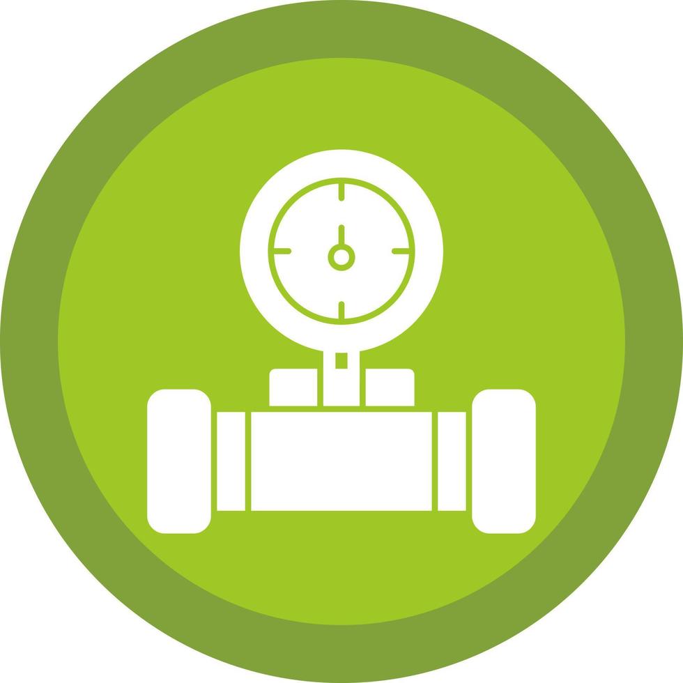 Water Meter Vector Icon Design
