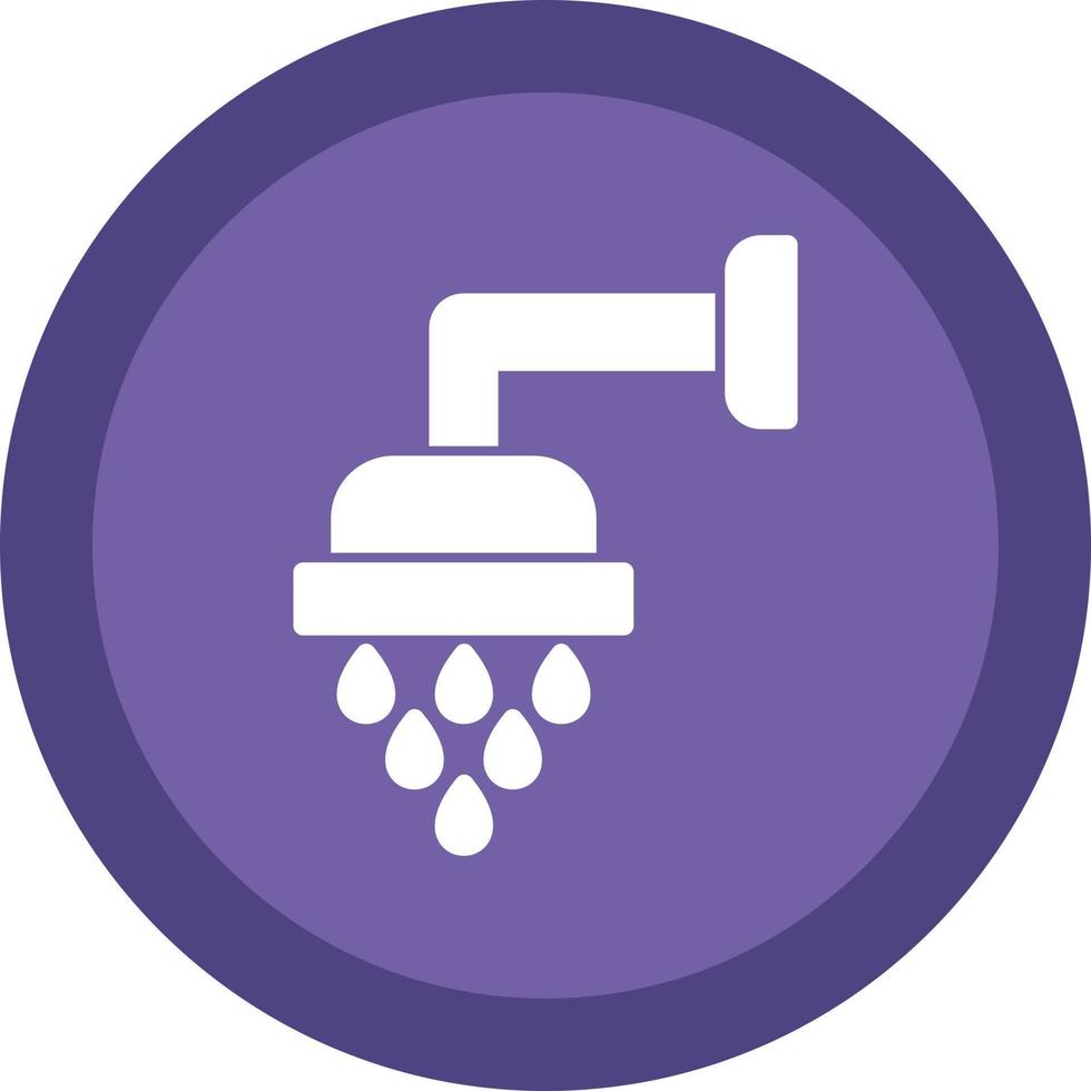 Shower Head Vector Icon Design