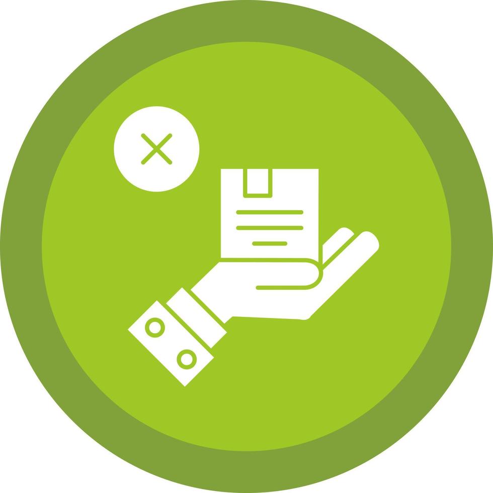 Reject Vector Icon Design