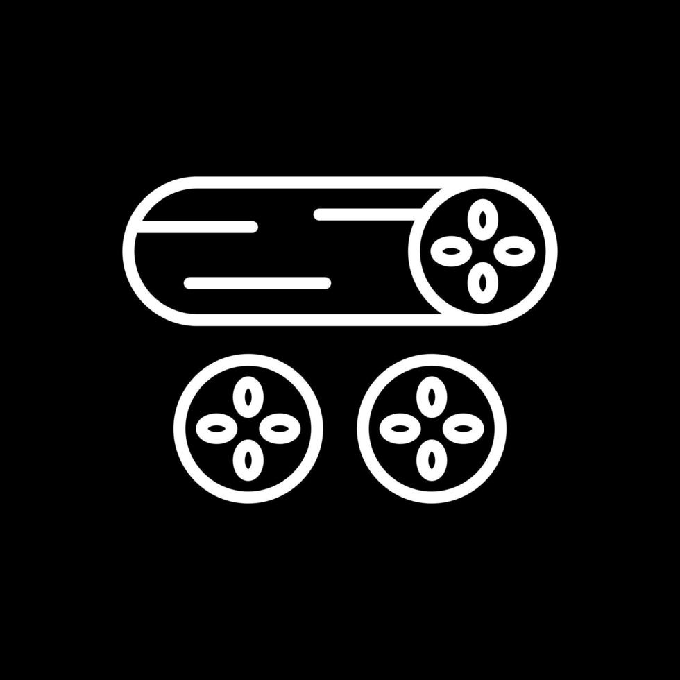 Cucumber Vector Icon Design