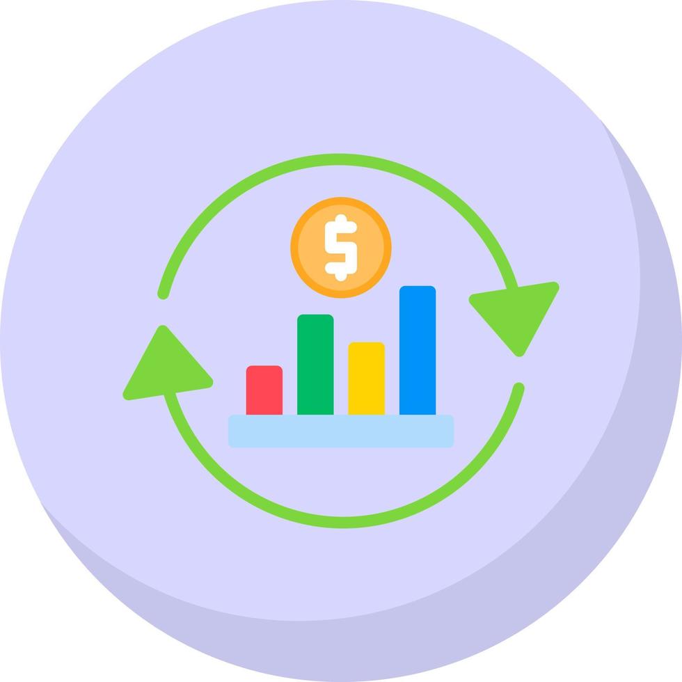 Return On Investment Vector Icon Design