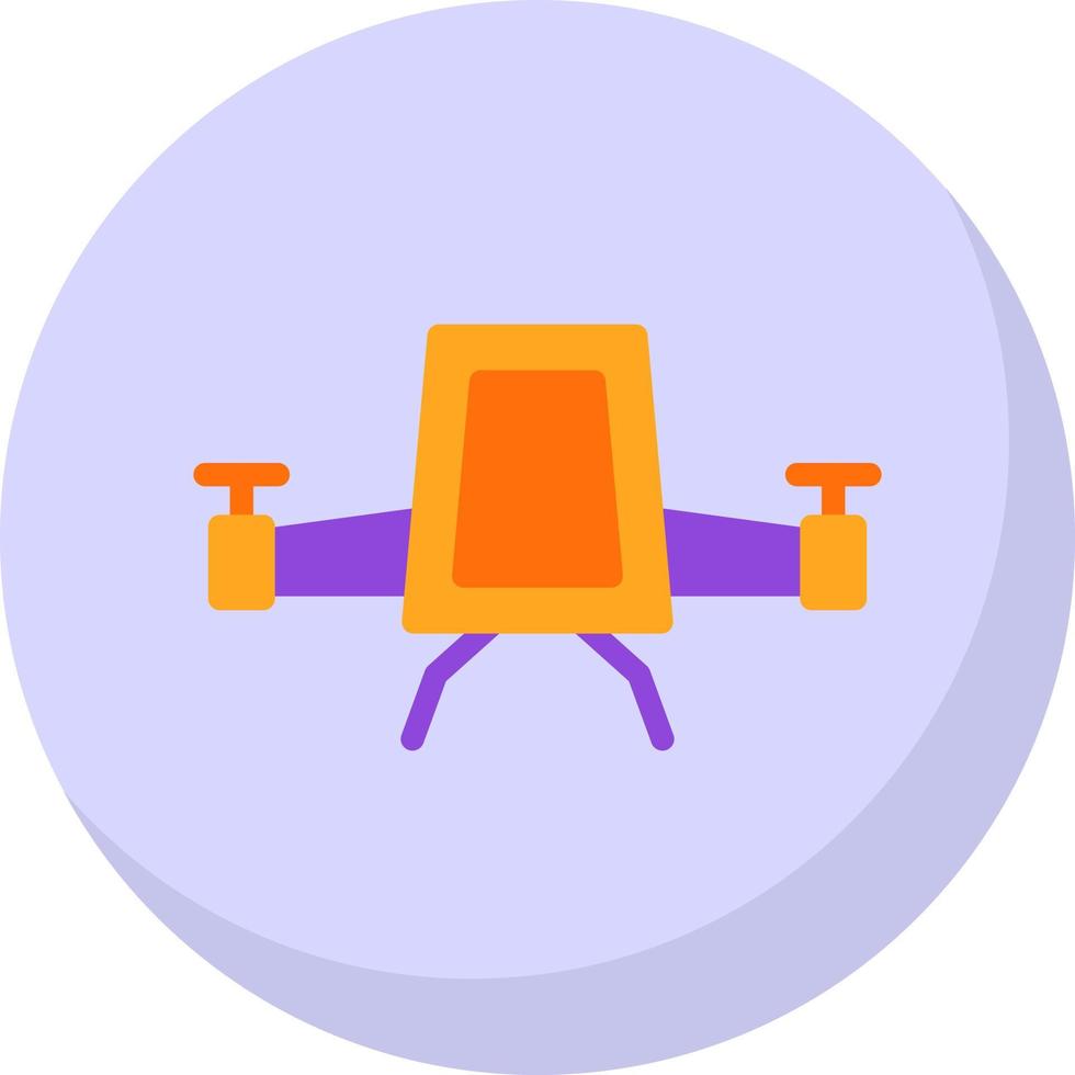 Air Taxi Vector Icon Design