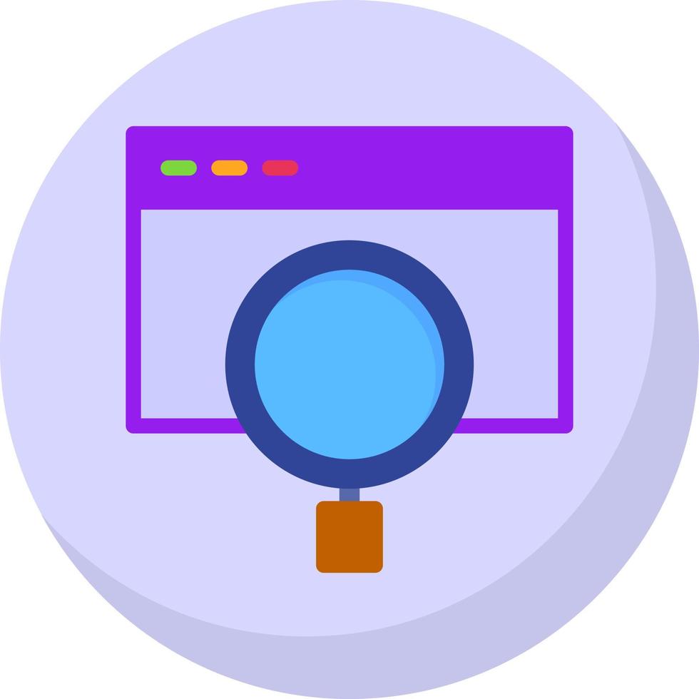 Searching Vector Icon Design