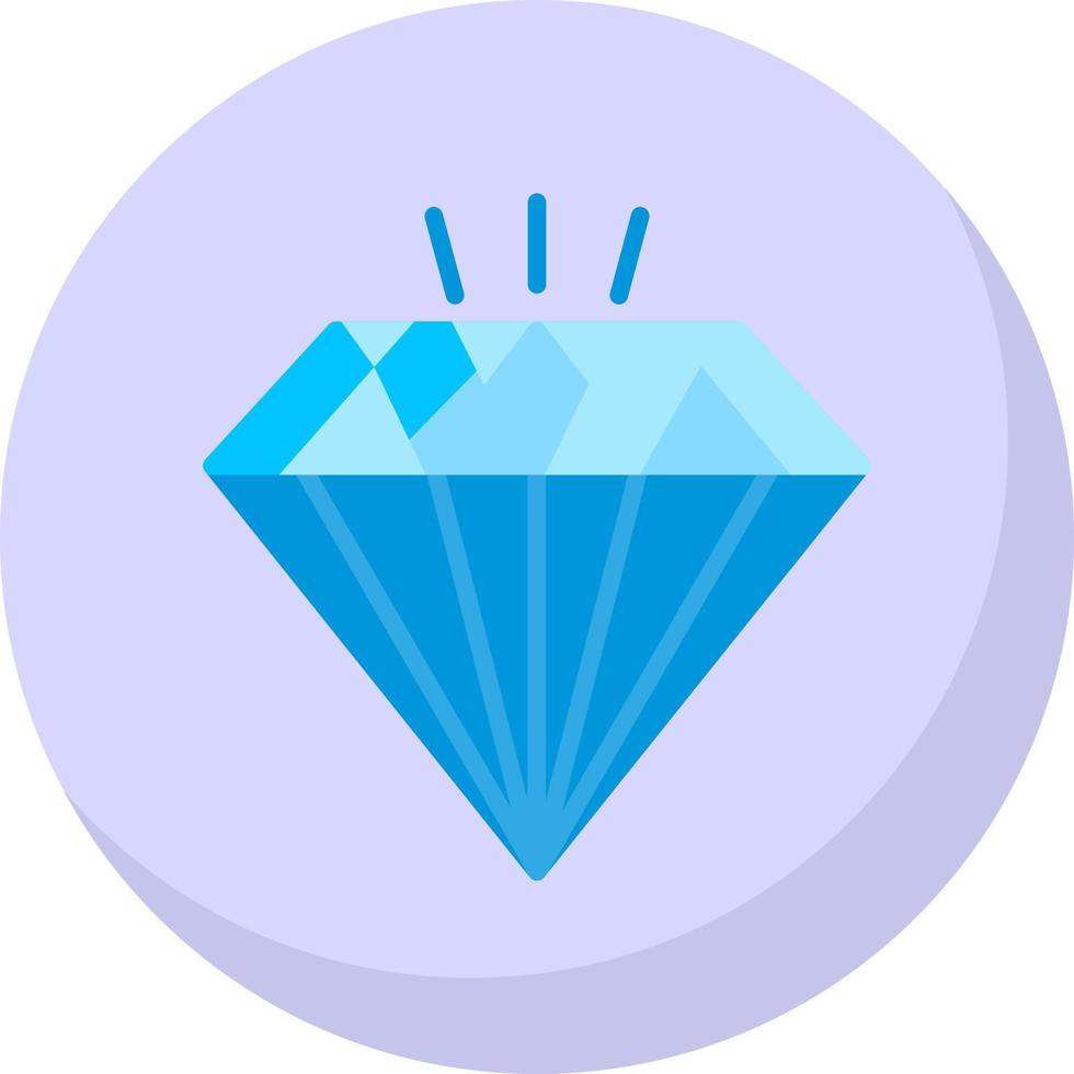 Diamond Vector Icon Design