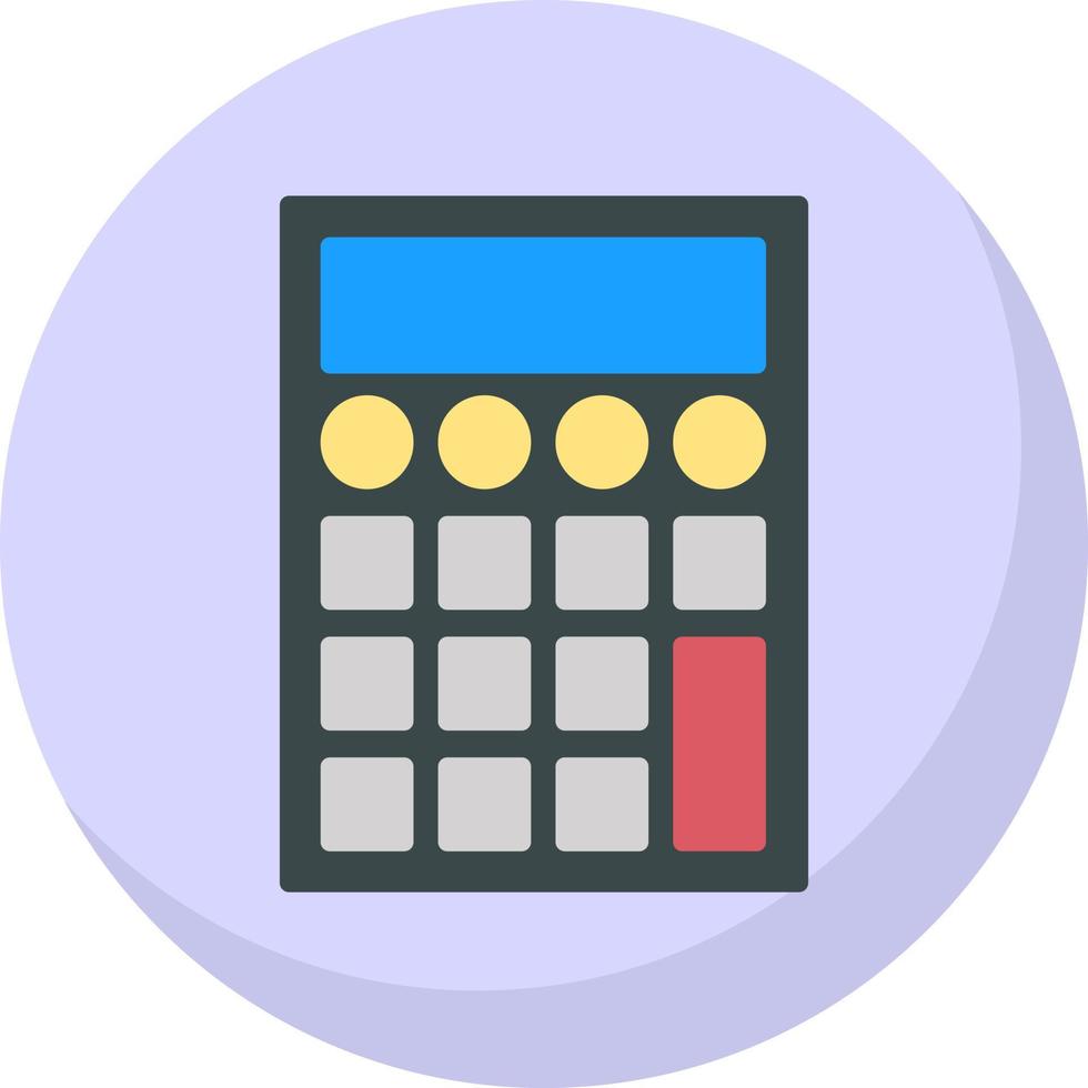 Calculator Vector Icon Design