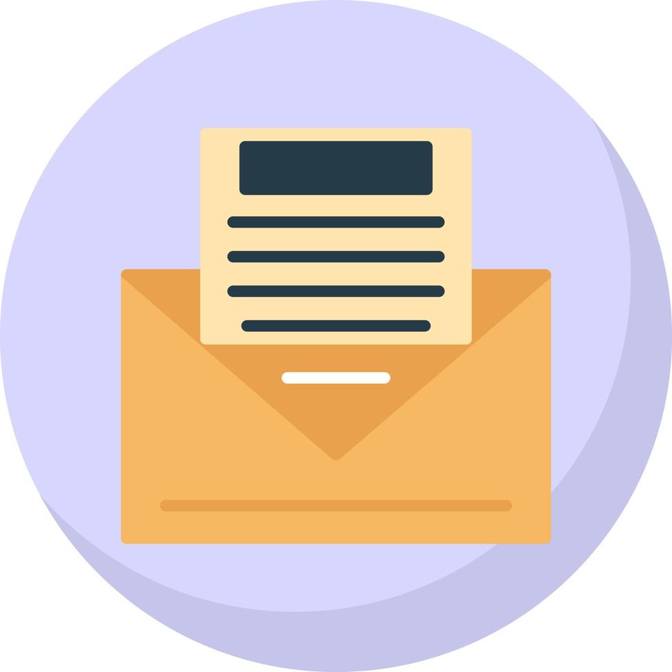 Envelope Vector Icon Design