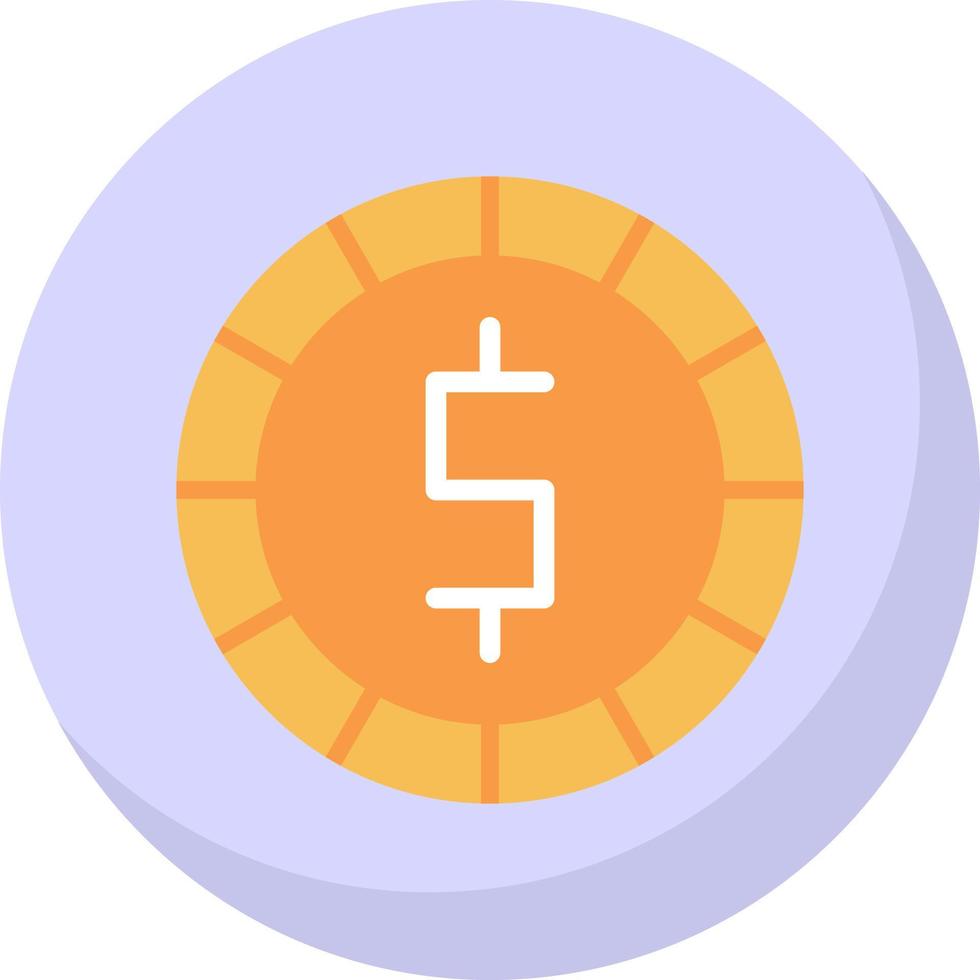 diseño de icono de vector de moneda