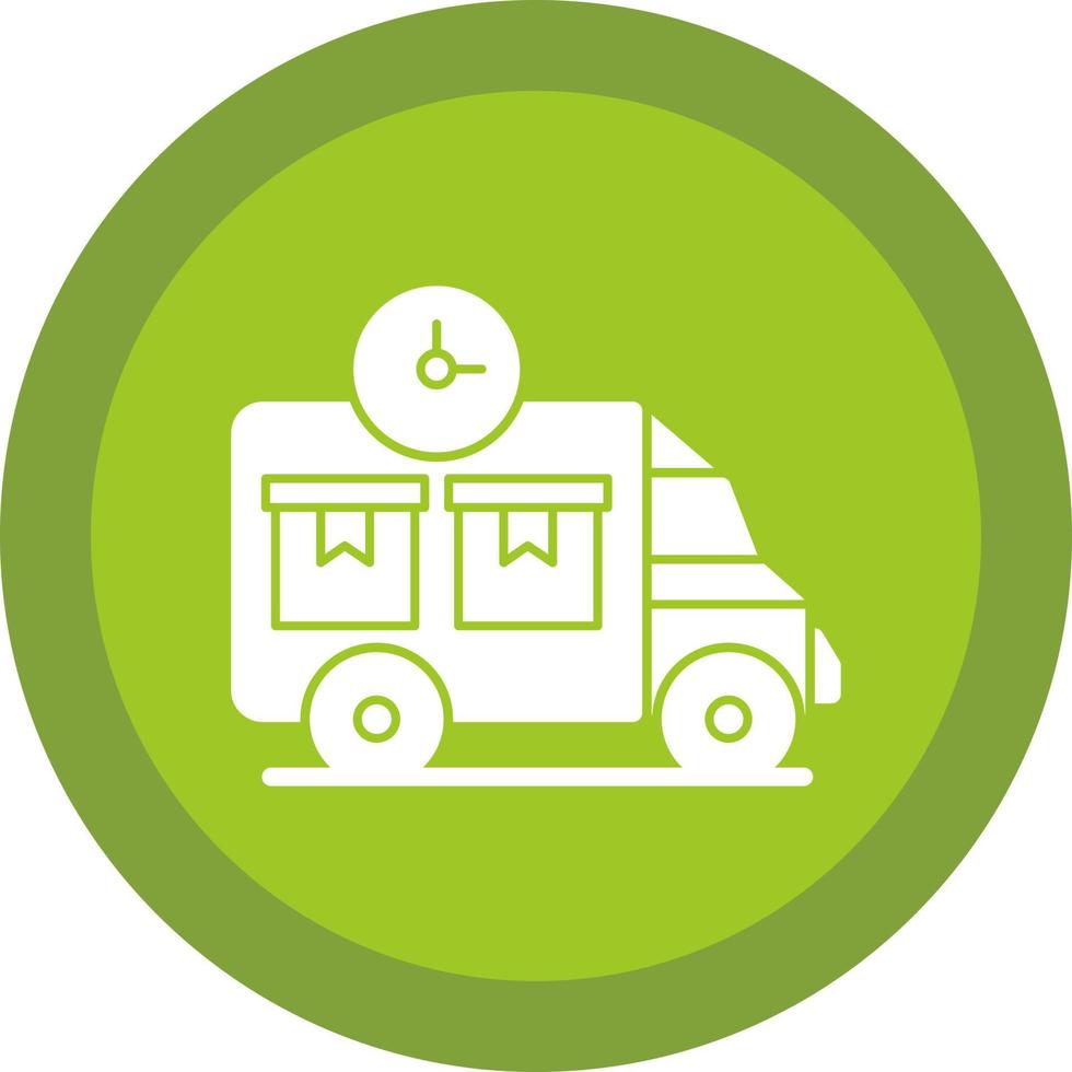 Delivery Time Vector Icon Design