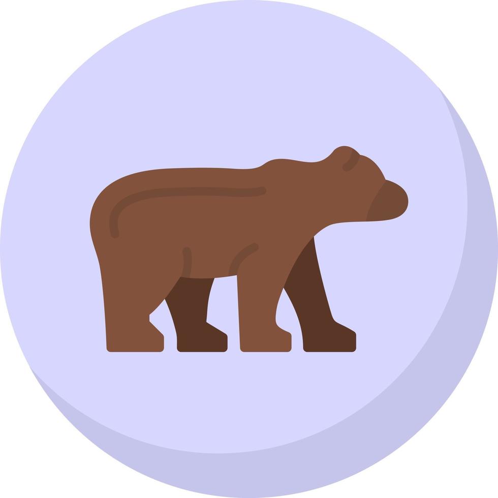 Bear Vector Icon Design