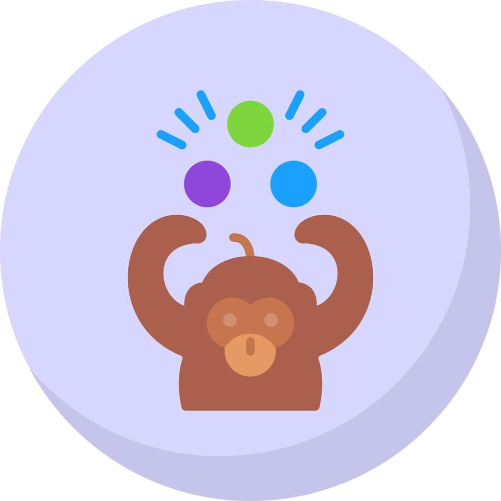 Juggler Vector Icon Design