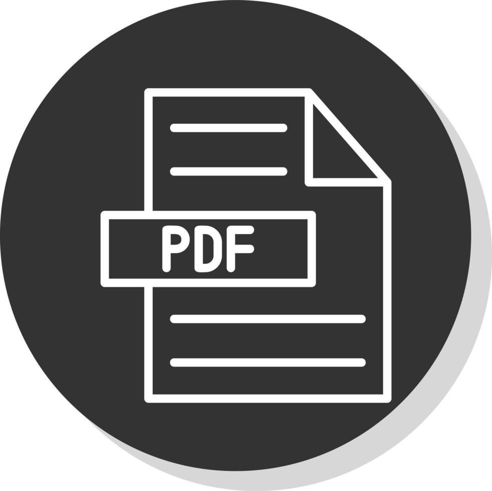 Pdf Vector Icon Design