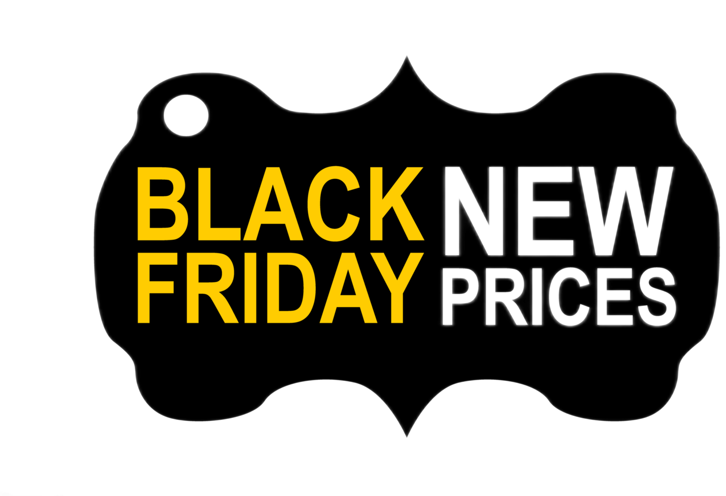 Black Friday Label - png