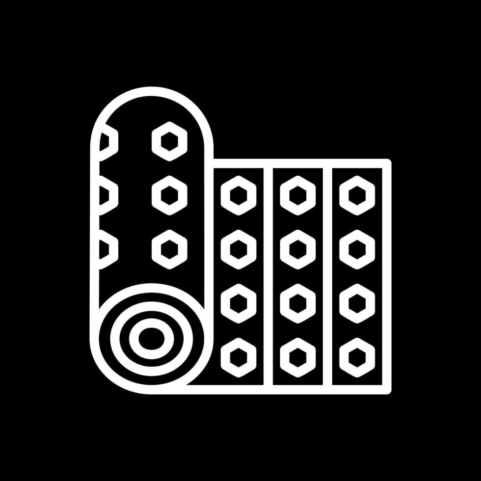 Sleeping Mat Vector Icon Design