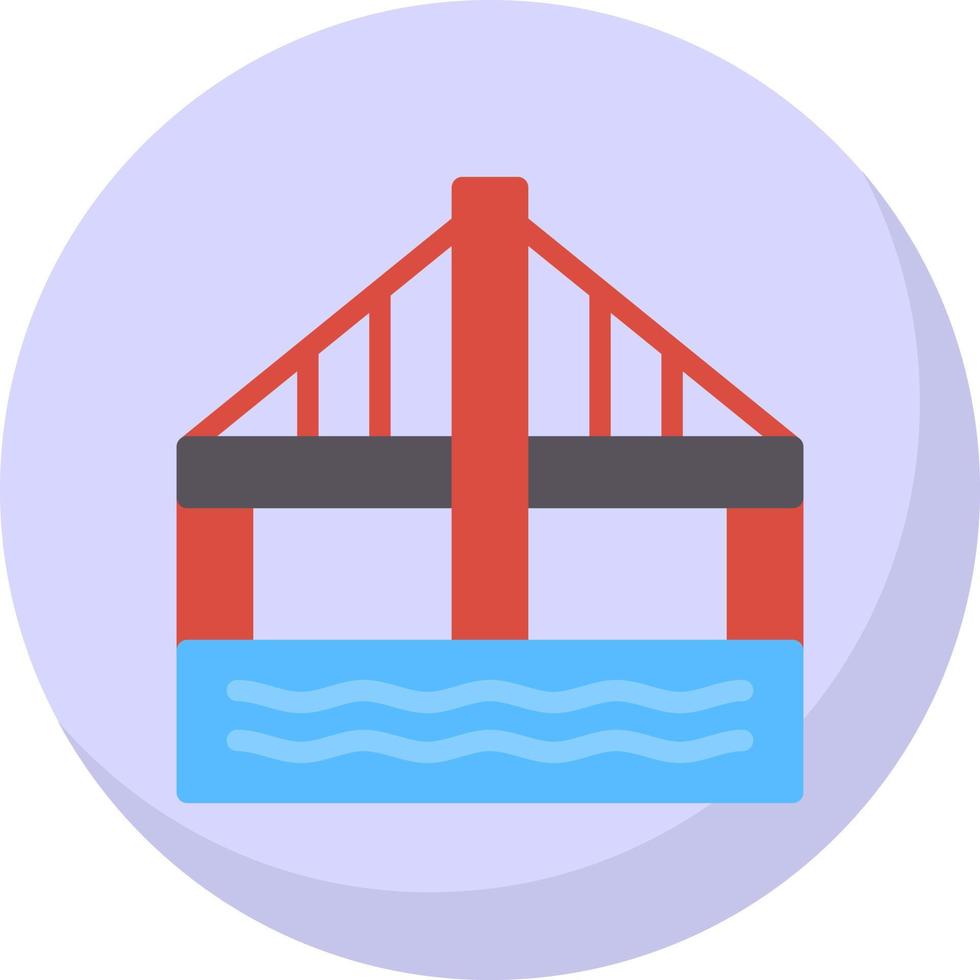 Bridge Vector Icon Design