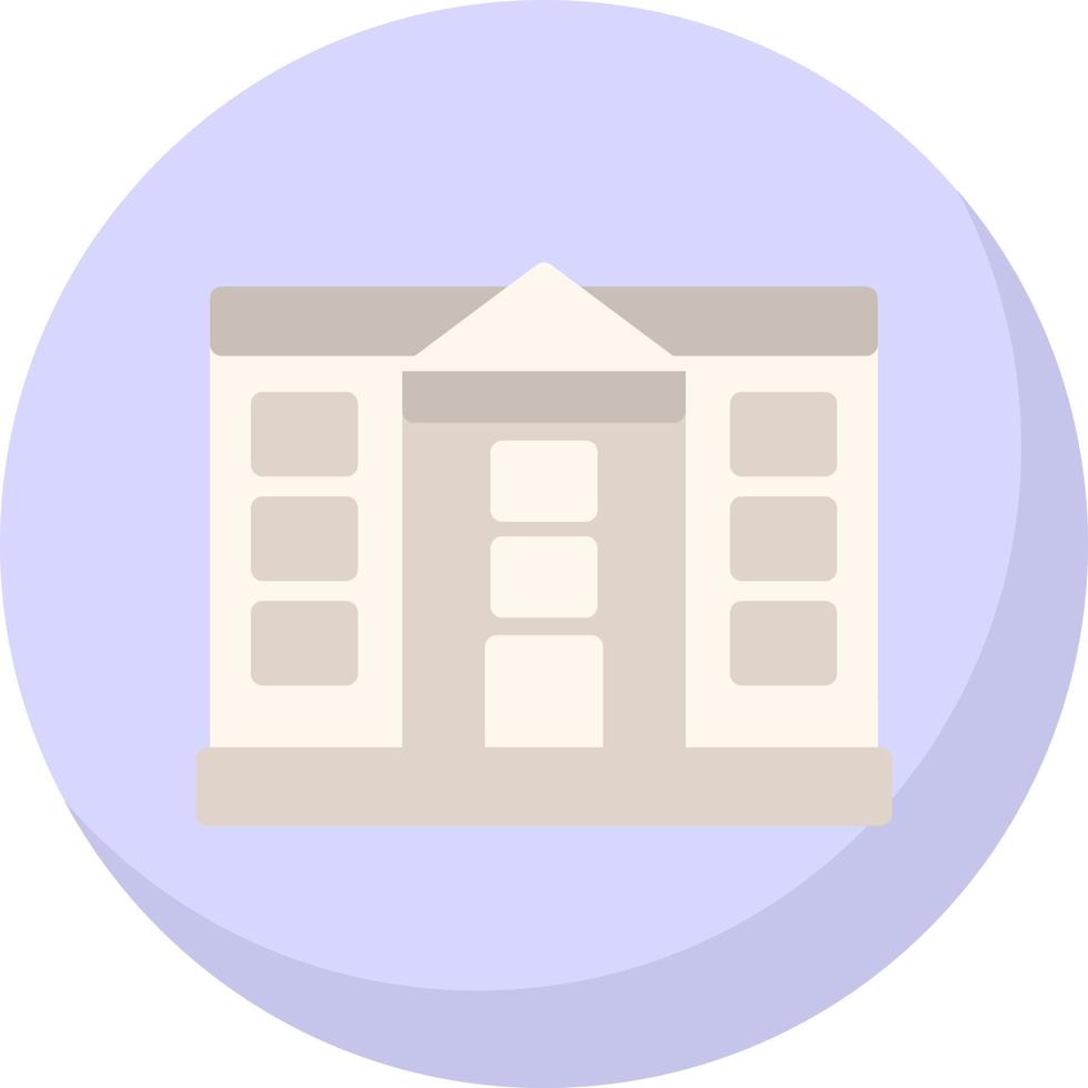 White House Vector Icon Design