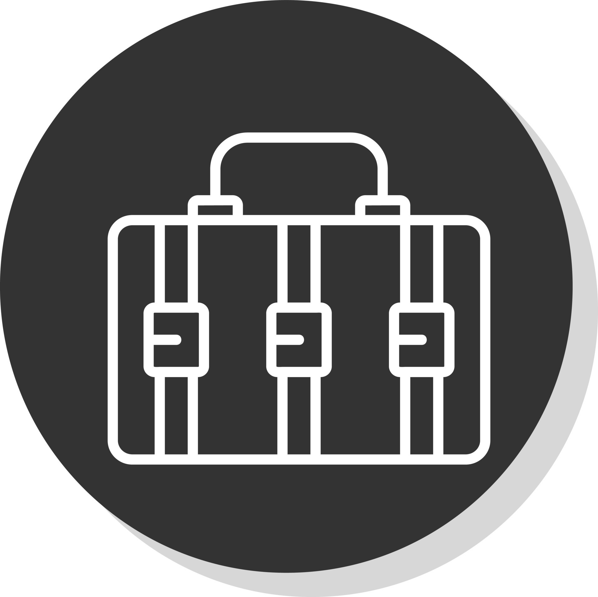 Suitcase Vector Icon Design 21169630 Vector Art at Vecteezy