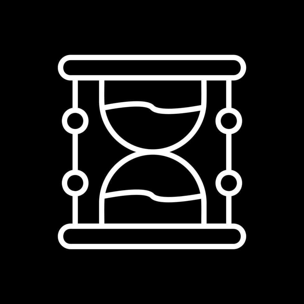 Hourglass Vector Icon Design