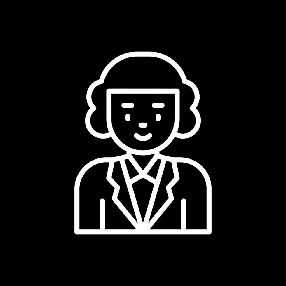 Judge Vector Icon Design