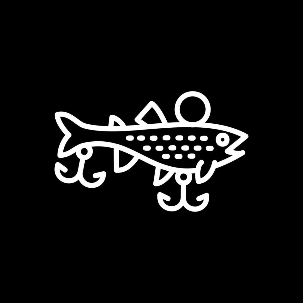 Fishing Baits Vector Icon Design