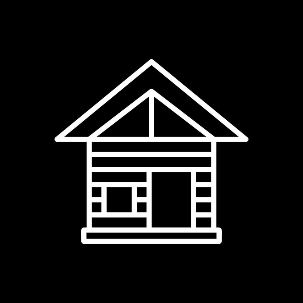 Cabin Vector Icon Design