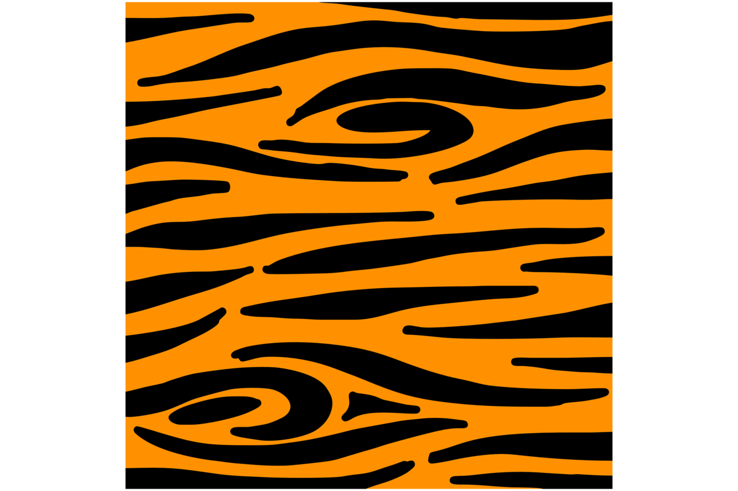 Tiger orange color line pattern texture 21169777 PNG