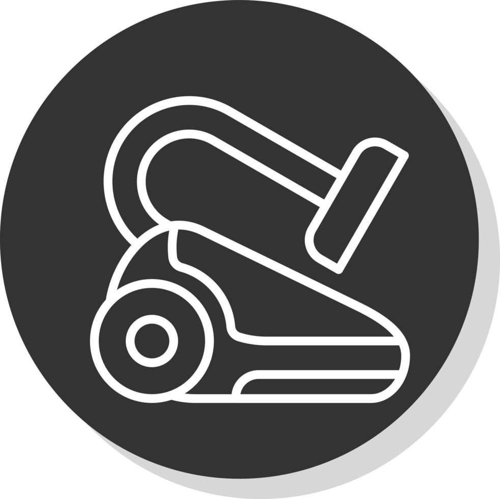 Vacuum Cleaner Vector Icon Design