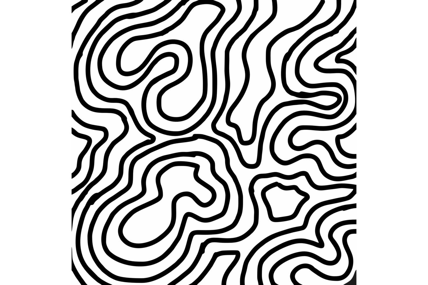 Psychedelic groovy background png