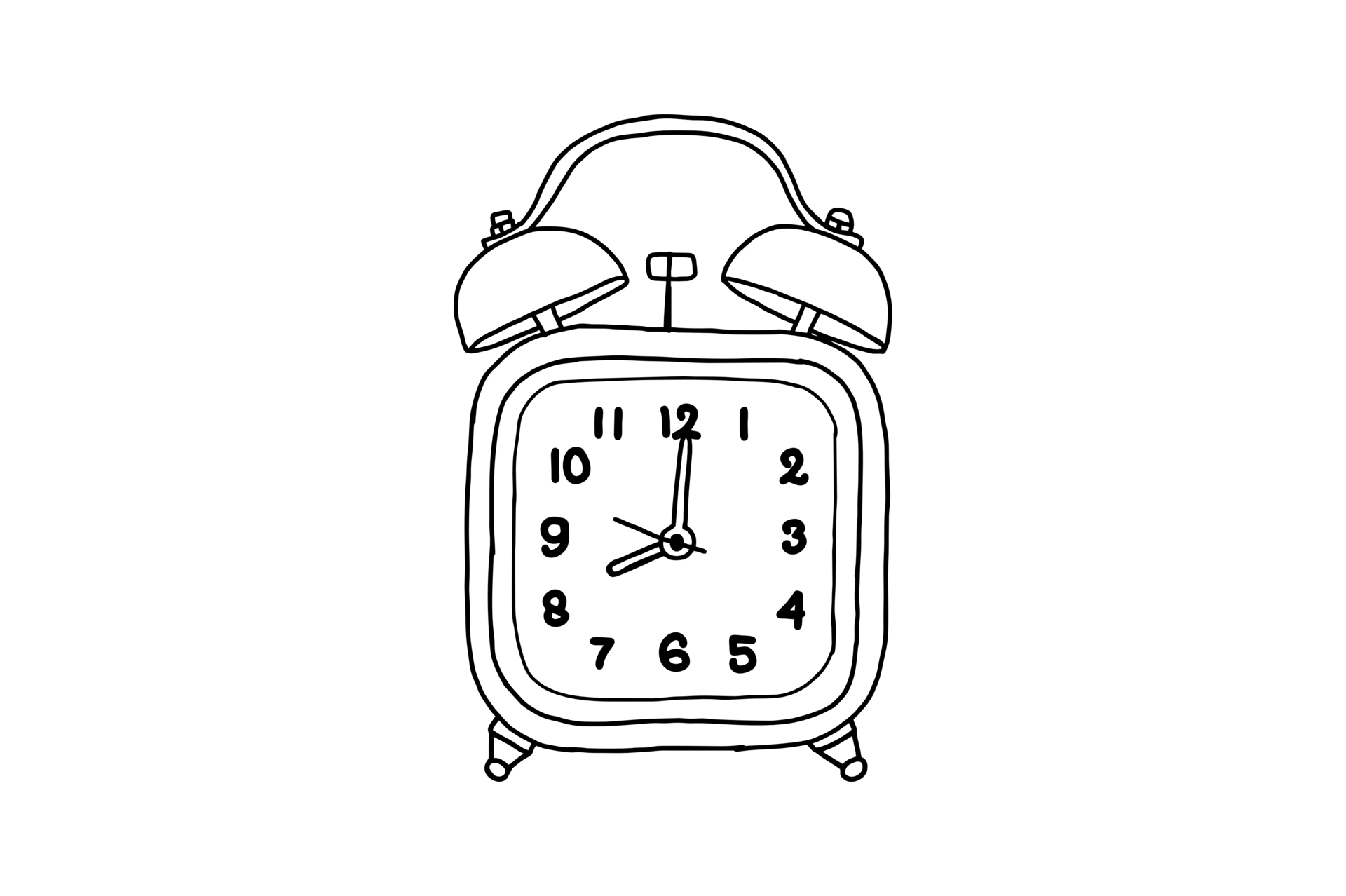 classic alarm clock 21170136 PNG