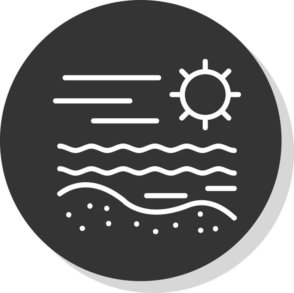 Beach Vector Icon Design