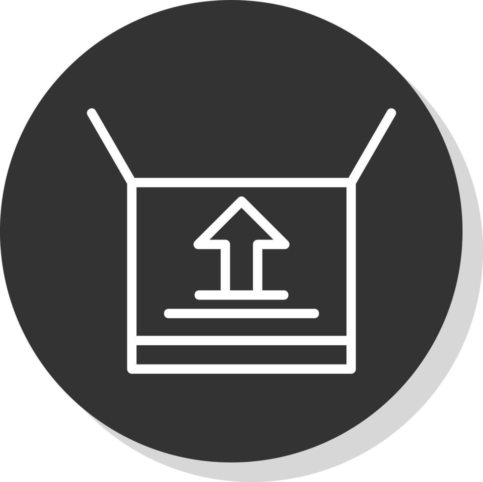 Open Box Vector Icon Design